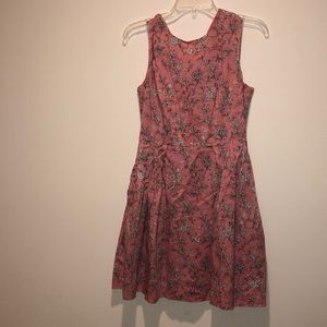Gap pink floral dress